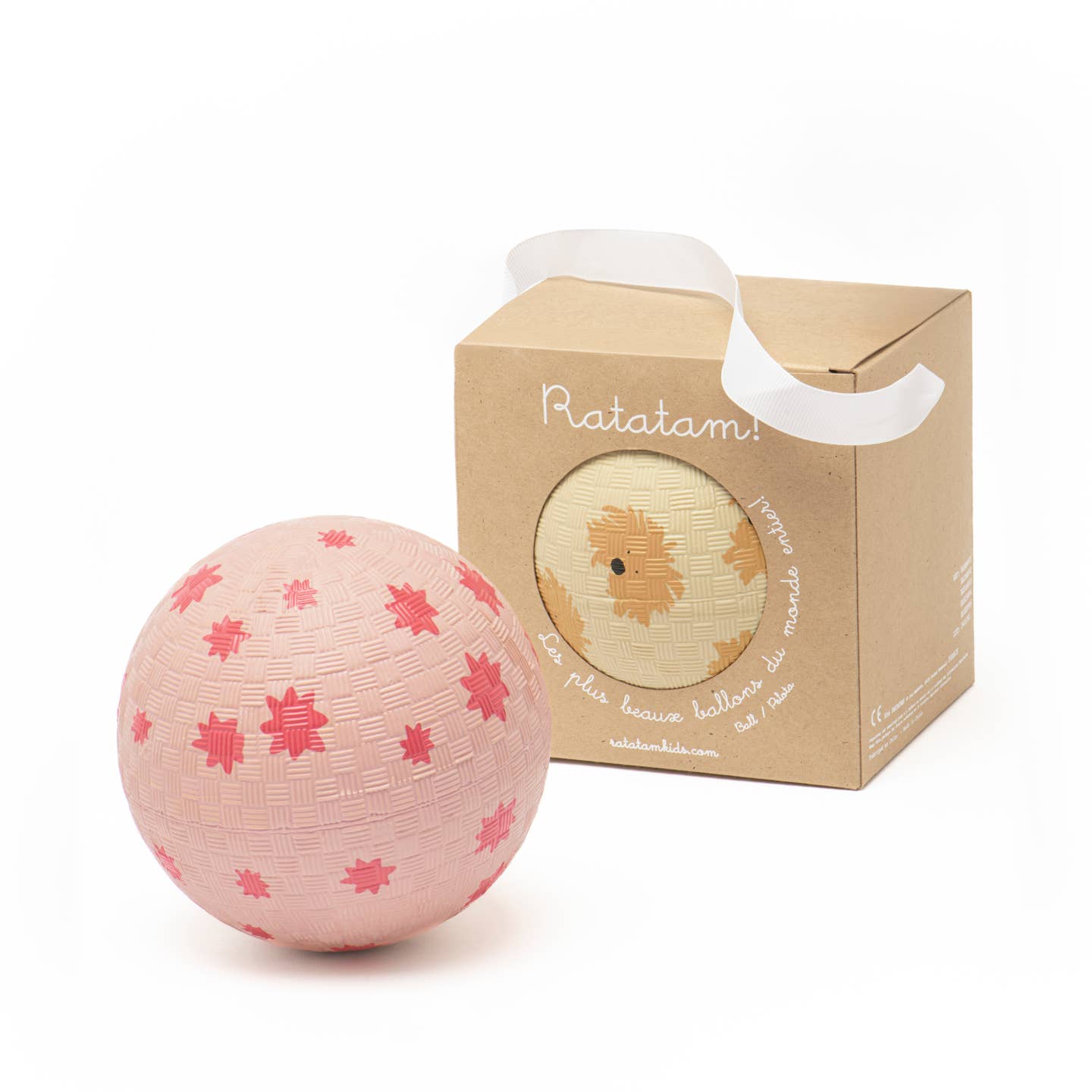 Ballon Blumen Koralle 12cm