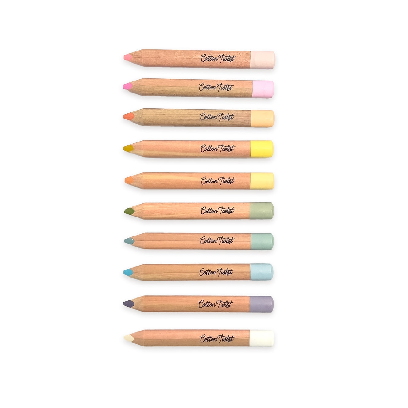 Pastel mix watercolour pencils