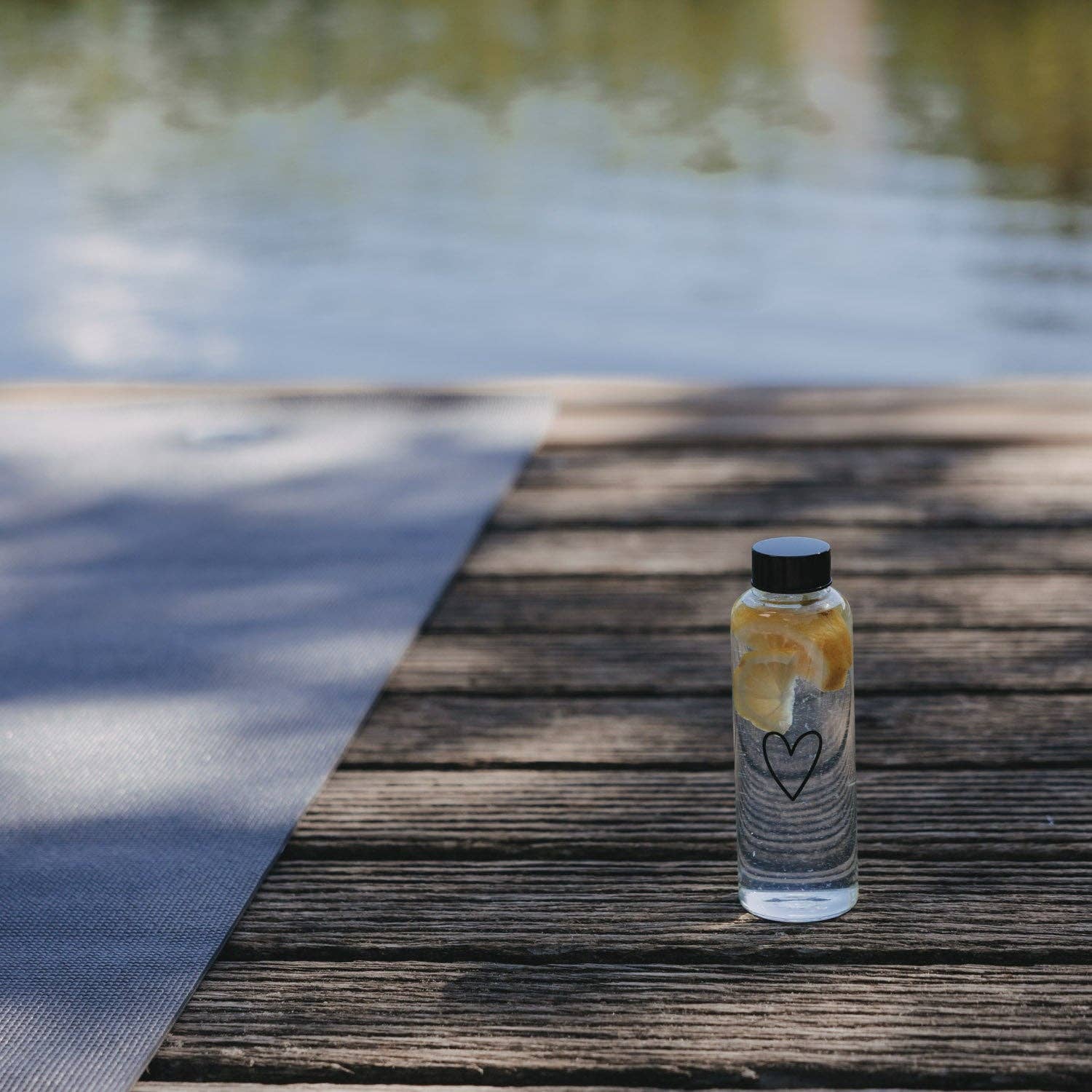 Trinkflasche Herz (VE = 6 Stk.)