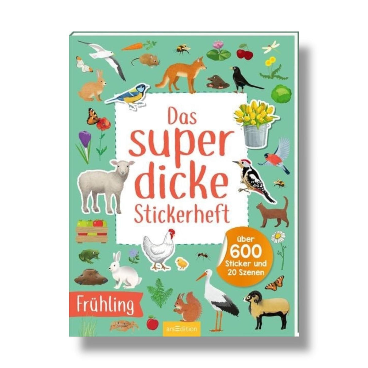 Das superdicke Stickerheft - Frühling