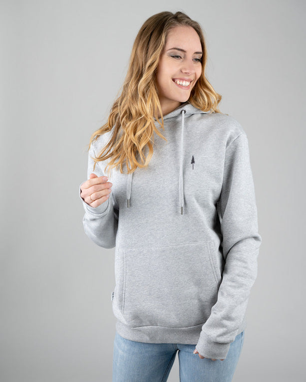 TreeHoodie grey mel
