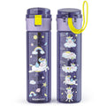 Trinkflasche Einhorn lila
