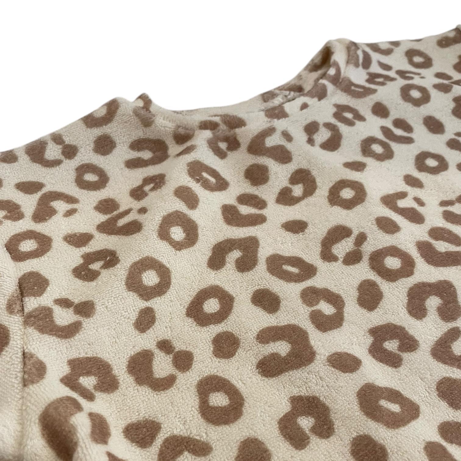 Oversized T-Shirt Frottee Leo