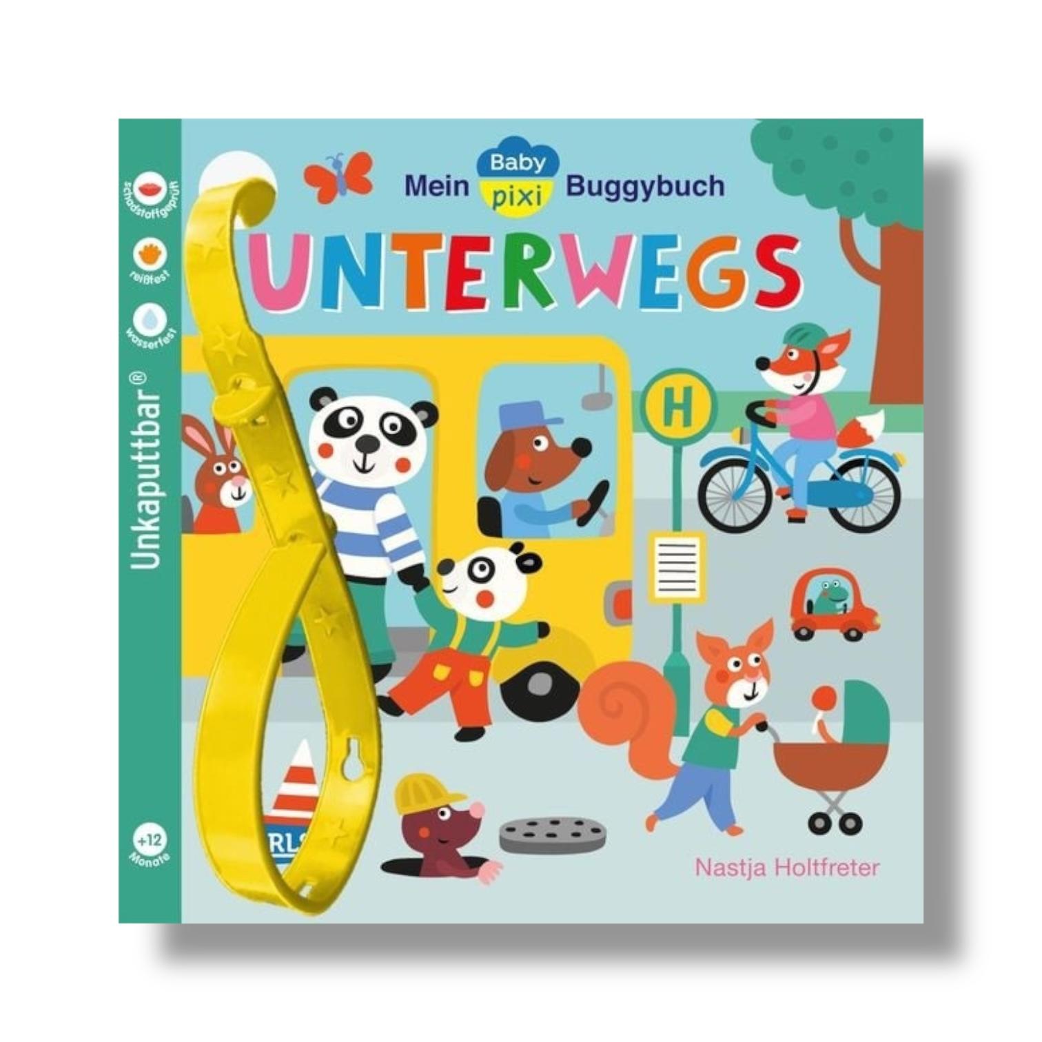 Buggybuch unkaputtbar: Unterwegs