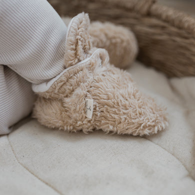 Teddy Booties Cream