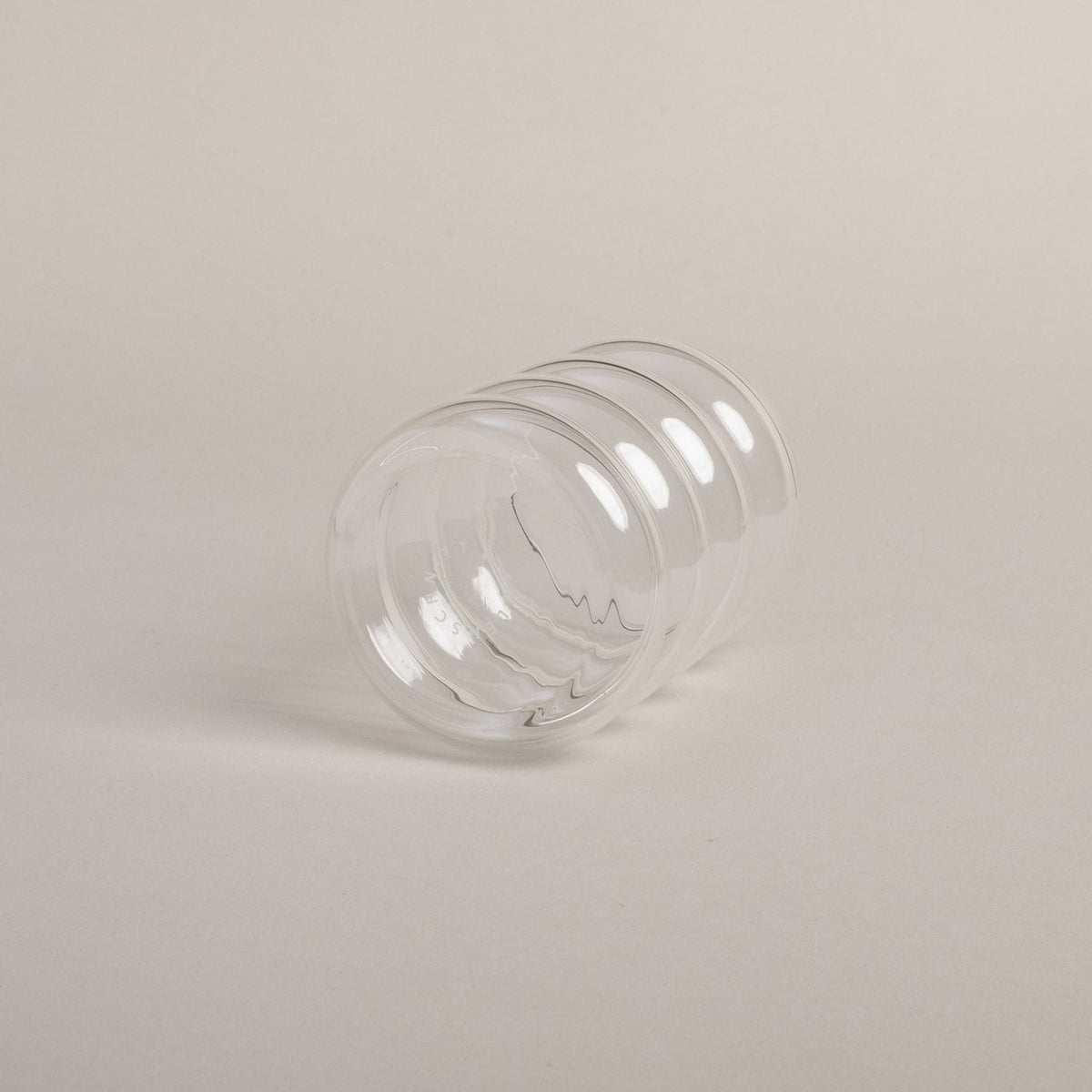 Bubbles Glas Blanko