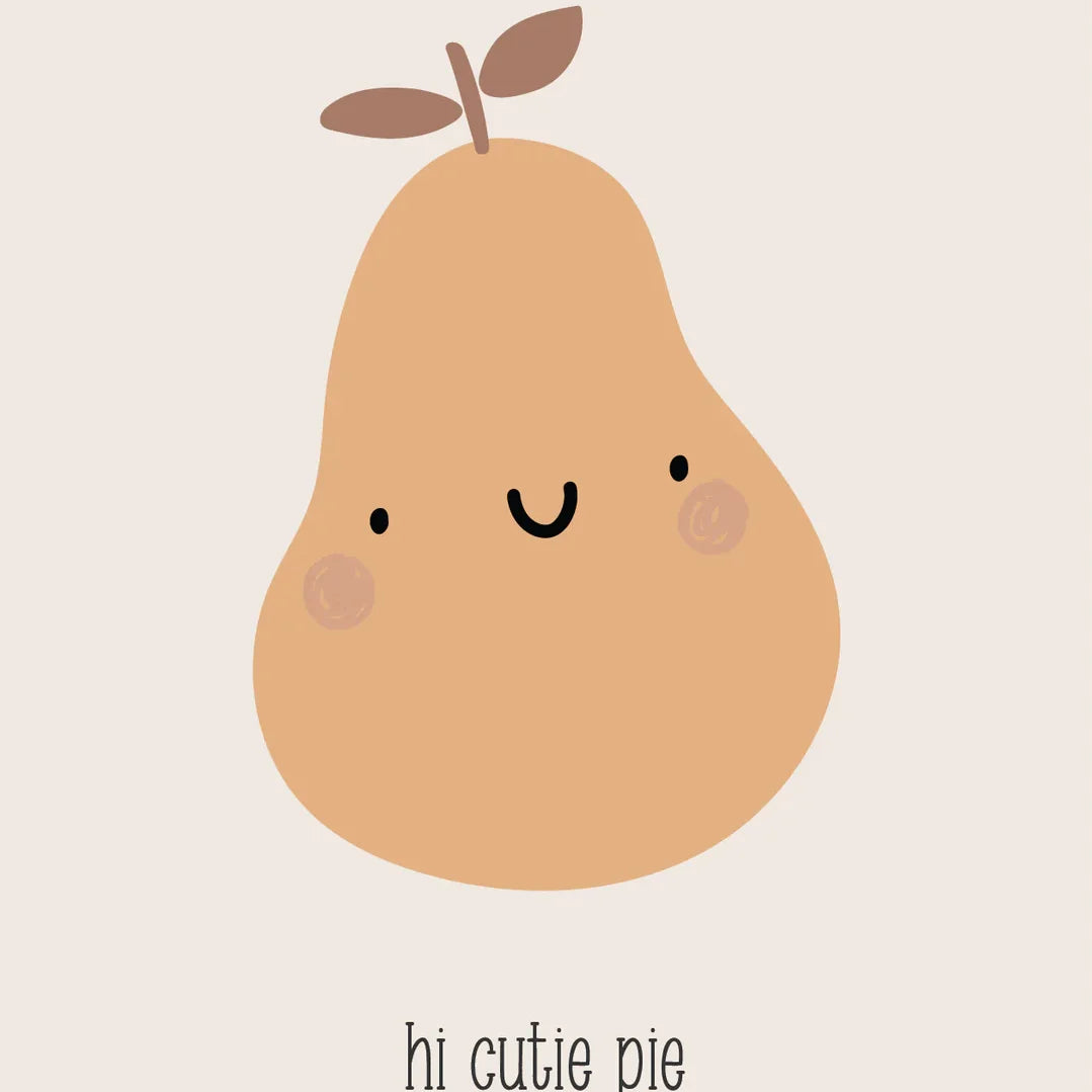 Grusskarte hi cutie pie
