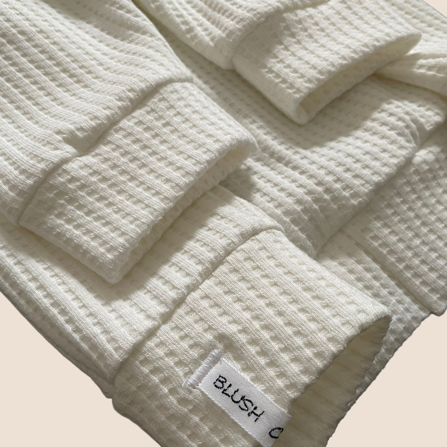 Sweatshirt Waffle ecru