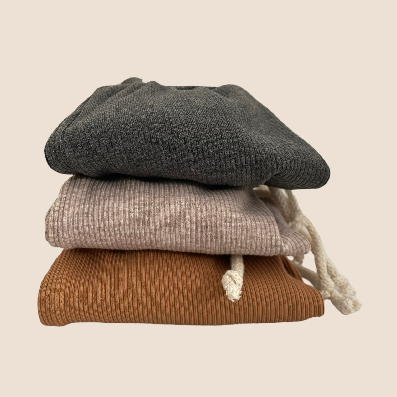 Harem Hosen Beige melliert