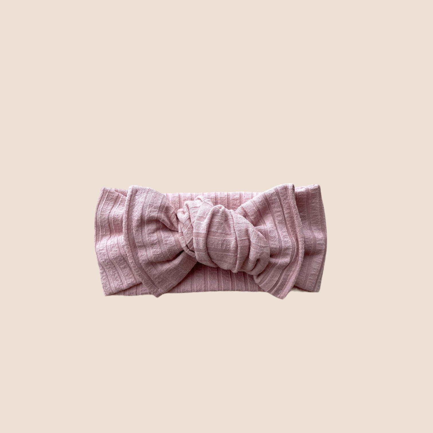 Haarband rib rosa