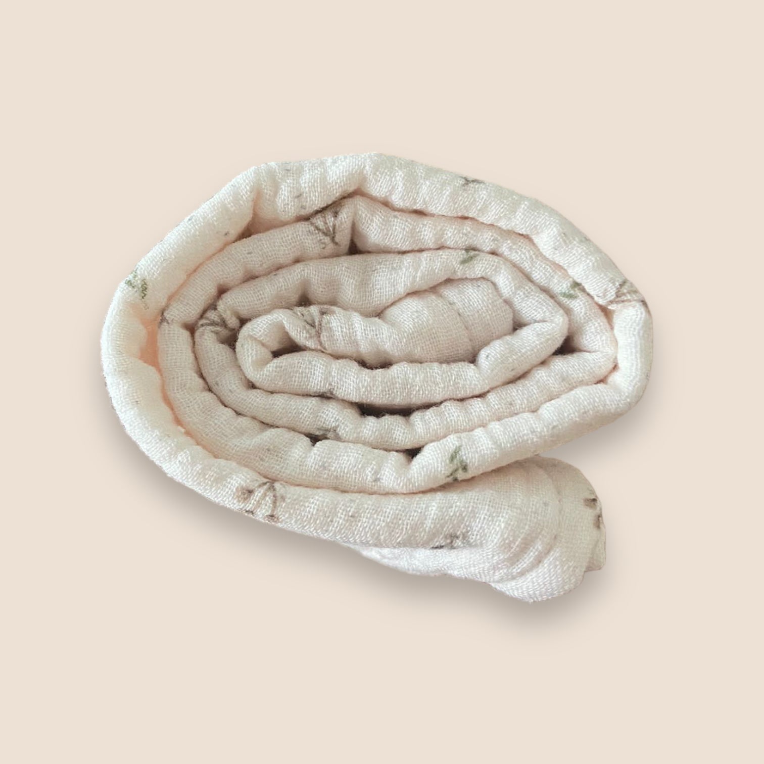 Musselintuch boho flowers