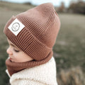 Organic Knit Beanie Walnut