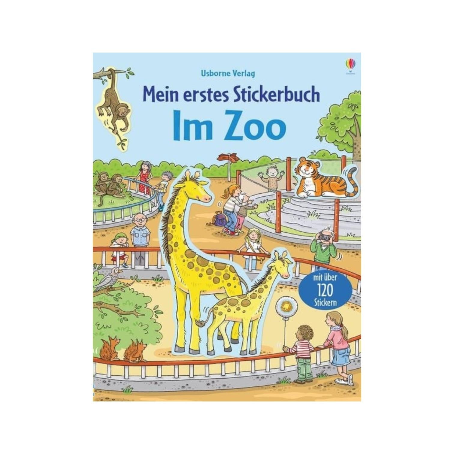 Mein erstes Stickerbuch- Im Zoo