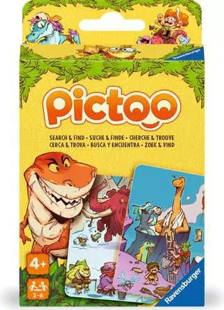 Pictoo Dino-Welt Kartenspiel, Blush Couture