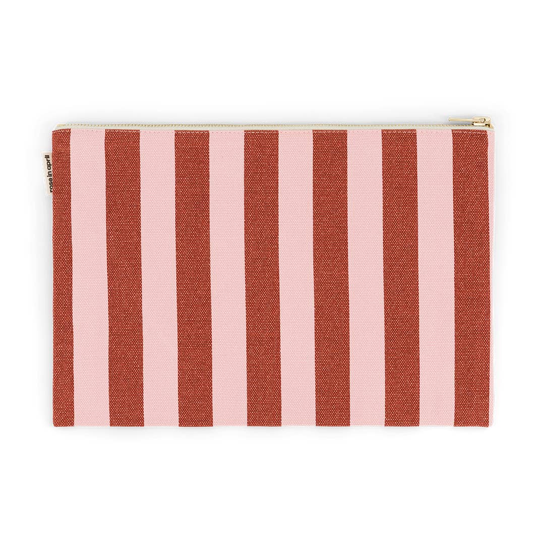 Kosmetiktasche Lili gross streifen marshmallow