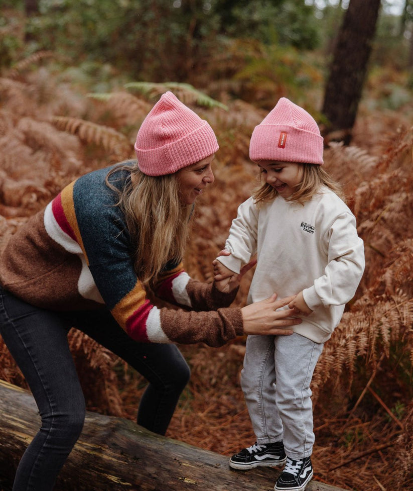 Beanie Flow Pink Adultes
