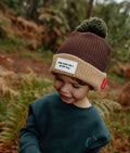 Beanie Color Block Pistachio