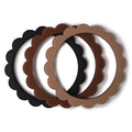 Flower Bracelet Black/Natural/Caramel