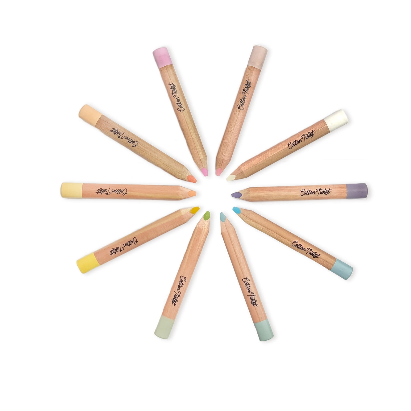 Pastel mix watercolour pencils