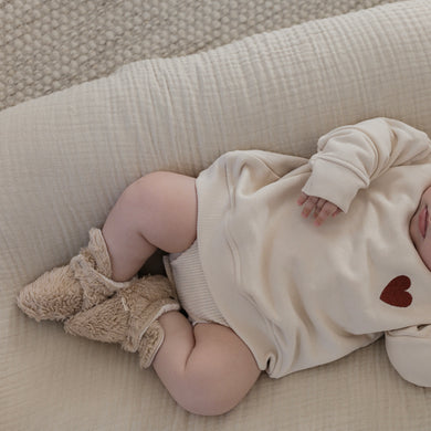 Teddy Booties Cream