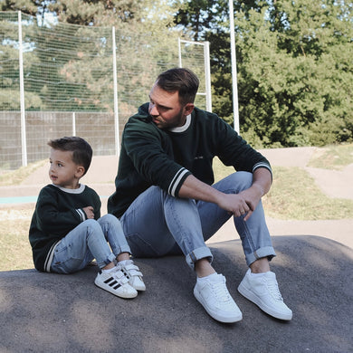 Family Sweatshirt - Vintage Green