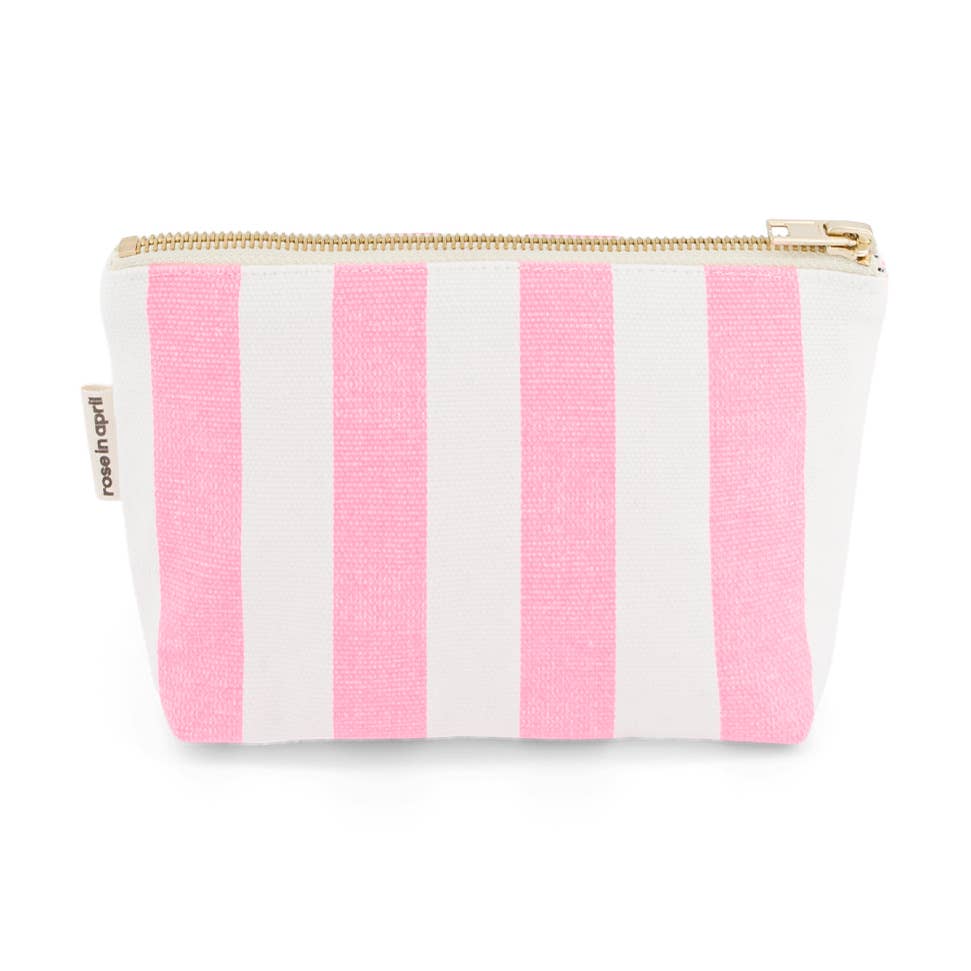 Sofia Tasche Neonpink gestreift