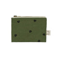 Kosmetiktasche Marie klein Herz khaki