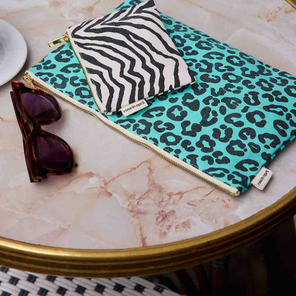 Kosmetiktasche Marie klein Zebra