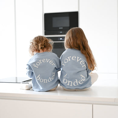 Family Sweatshirt Dusty blue- Forever Bonded