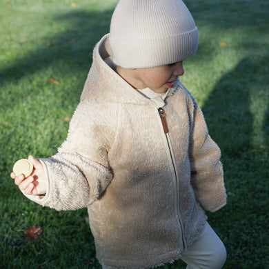 Organic Teddy Jacket Cream