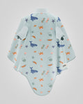 Lätzchen Boo-Frottee Waterproof Deep Sea