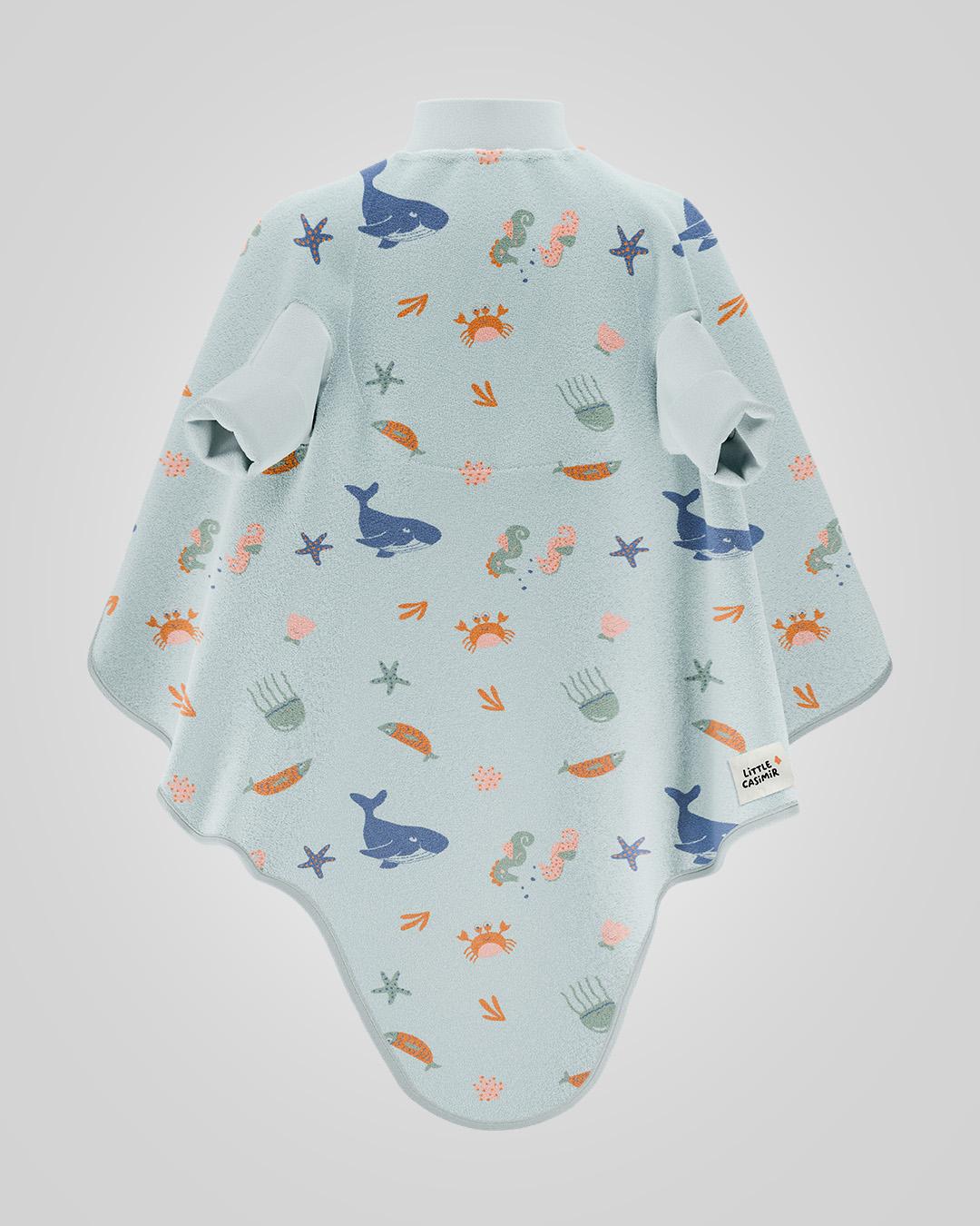 Lätzchen Boo-Frottee Waterproof Deep Sea
