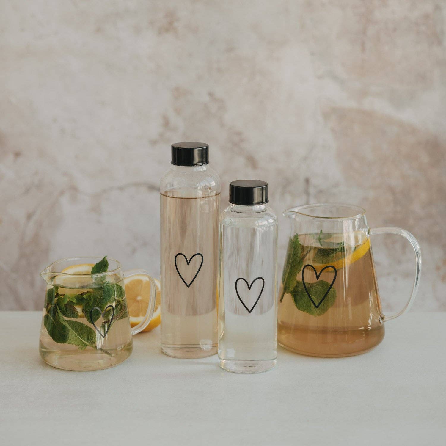 Teekanne Herz 550ml (VE = 6 Stk)