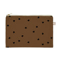 Kosmetiktasche Lili gross Herz Cumin