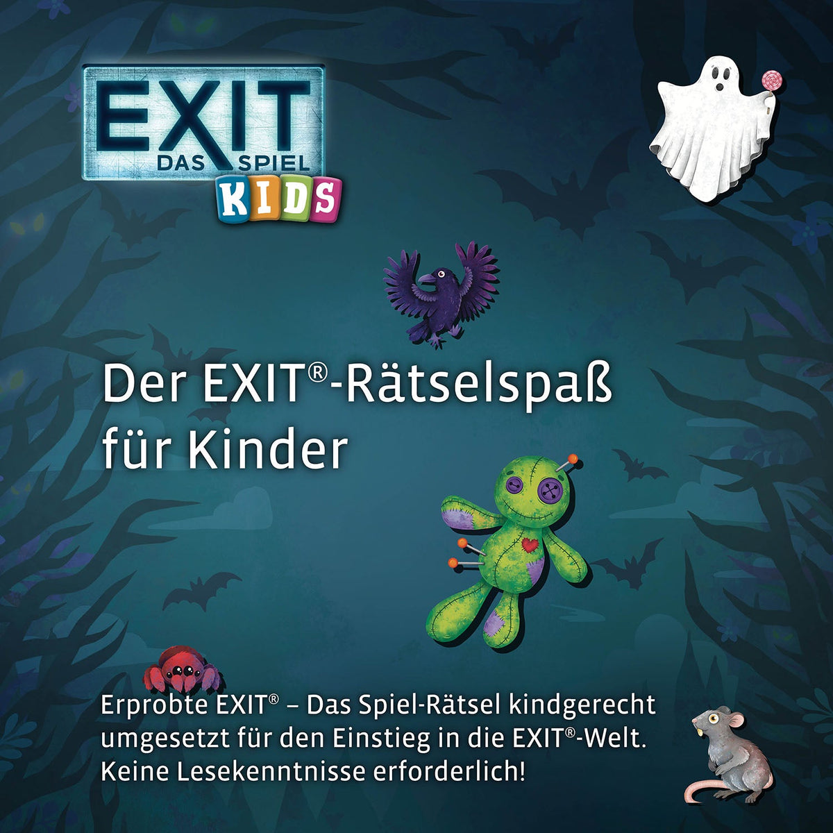 EXIT Kids Gruseliger Rätselspass Rätselspiel, Blush Couture