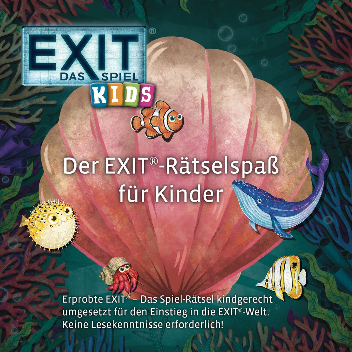 EXIT Kids Rätselspass im Meer Rätselspiel, Blush Couture