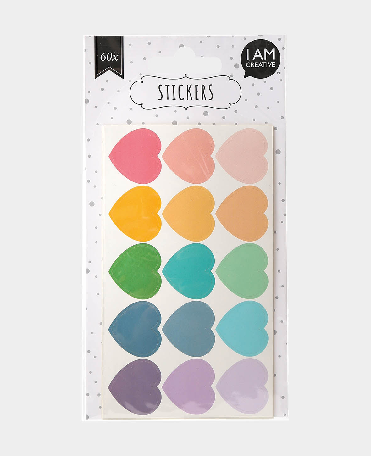 Sticker Herz matt, Blush Couture