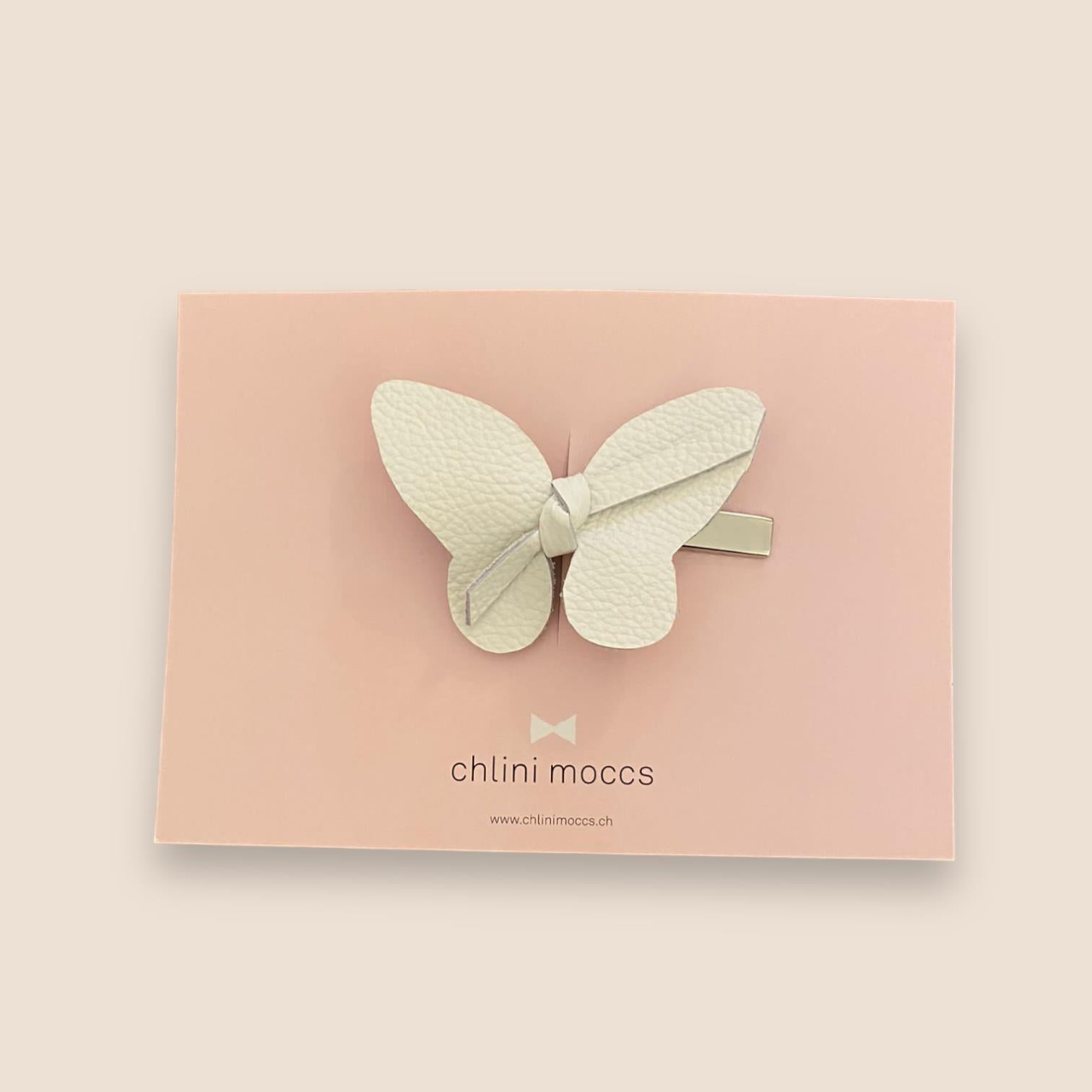 Haarschmuck schmetterling, weiss