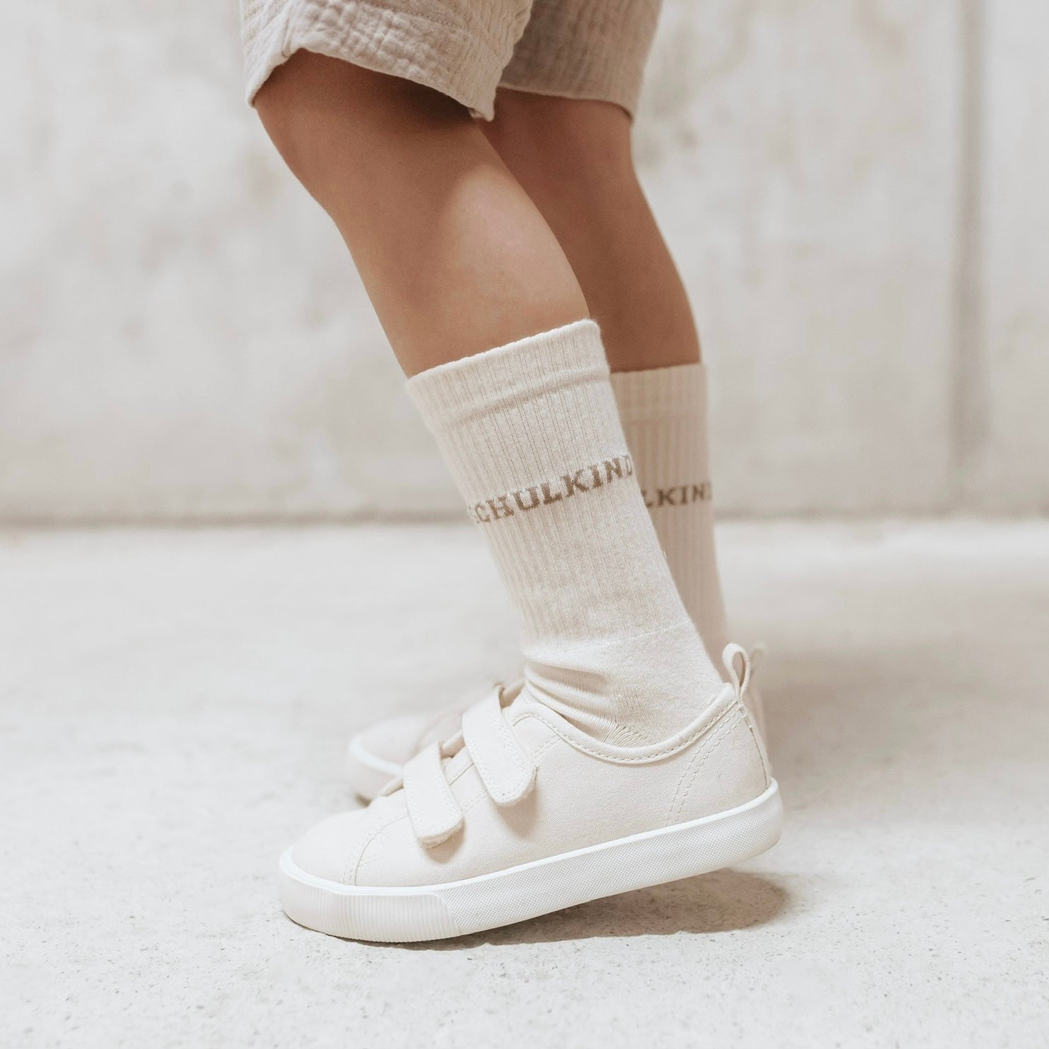 Organic Socks Schulkind - sand