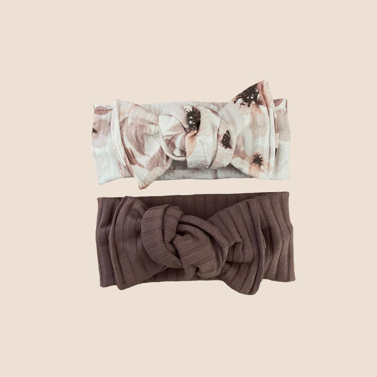 Haarband rib vintage flowers