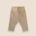 Leggings Rippe natural