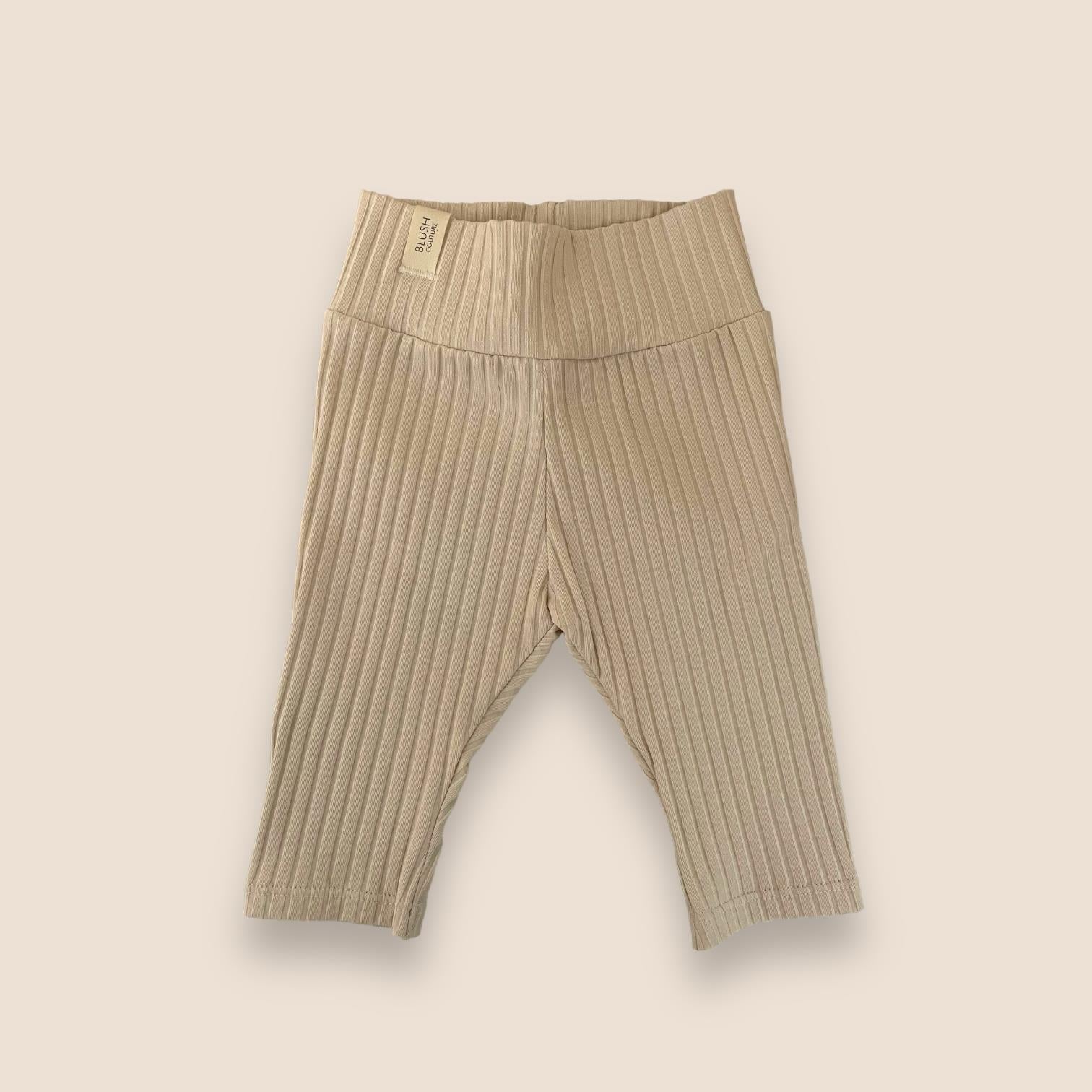 Leggings Rippe natural