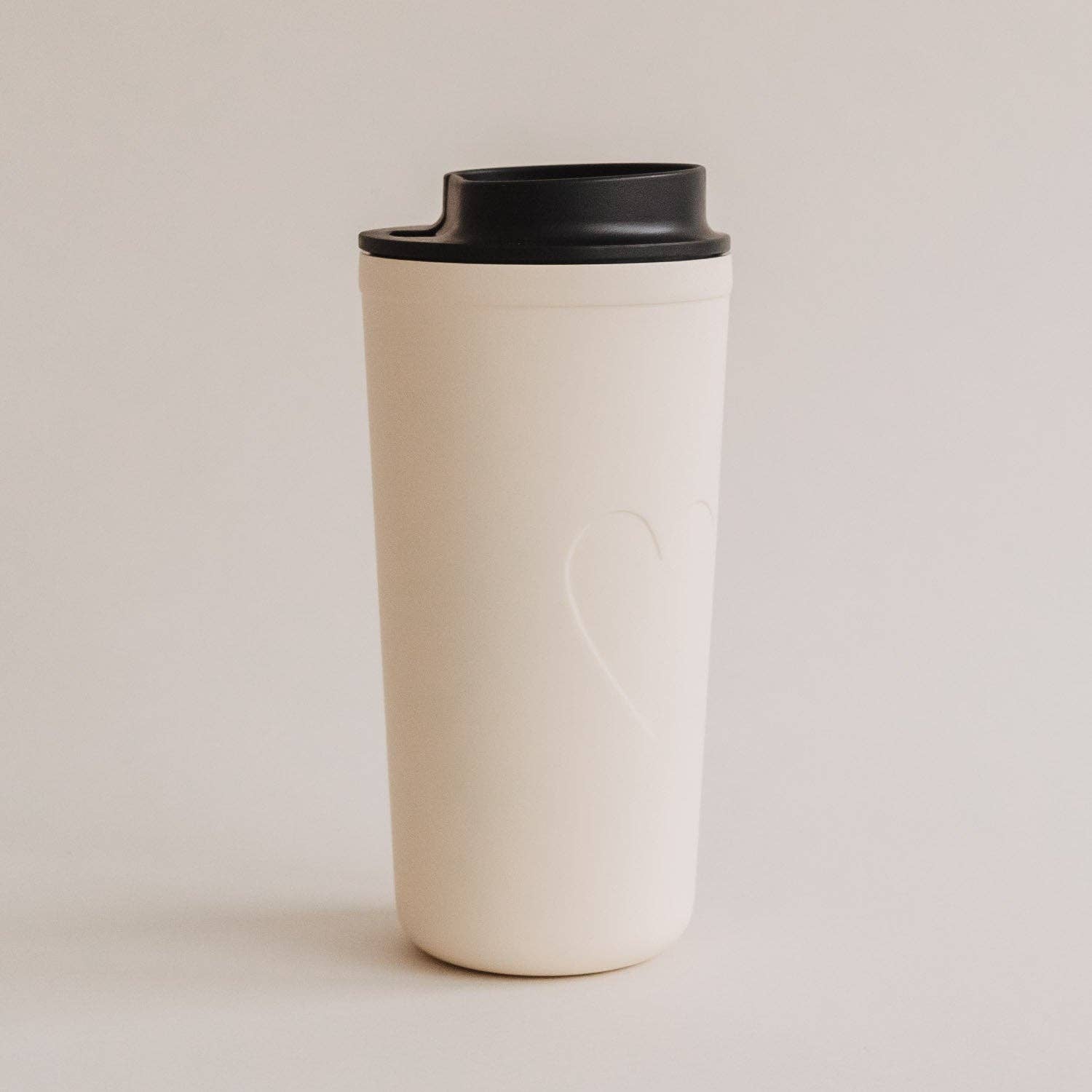 To go Becher Herz creme 540ml (VE = 4 Stk.)