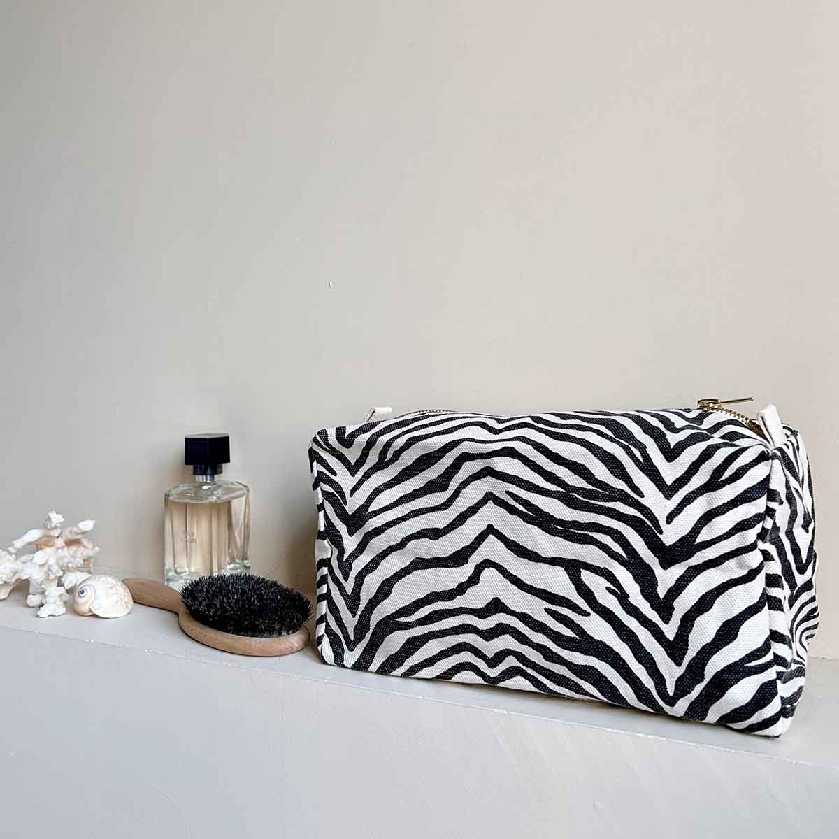 Necessaire VIC zebrou greige