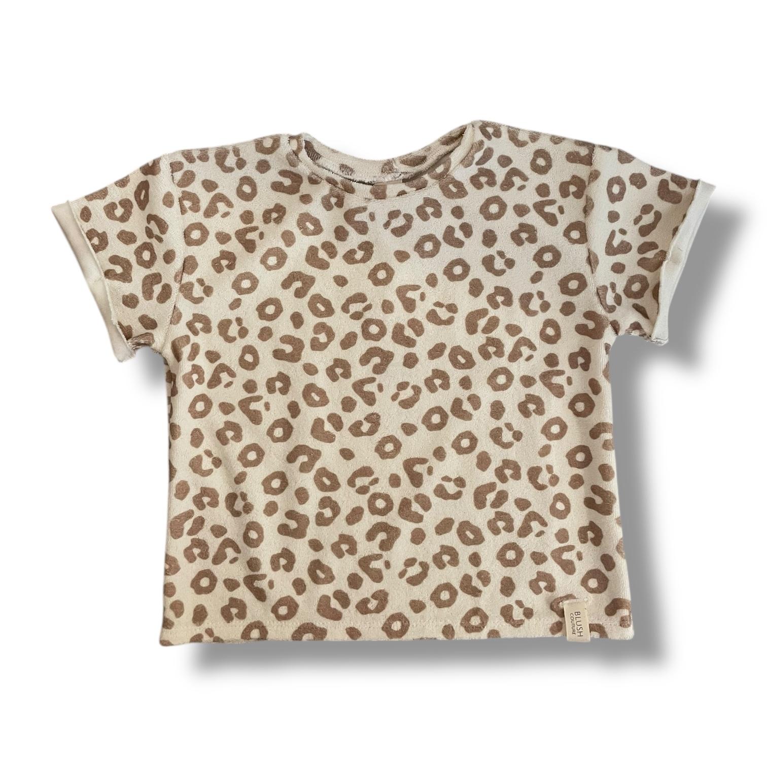 Oversized T-Shirt Frottee Leo