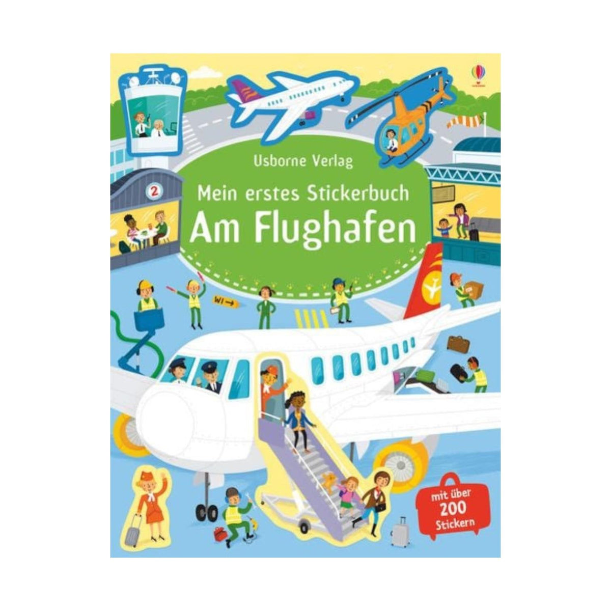 Mein erstes Stickerbuch- Am Flughafen