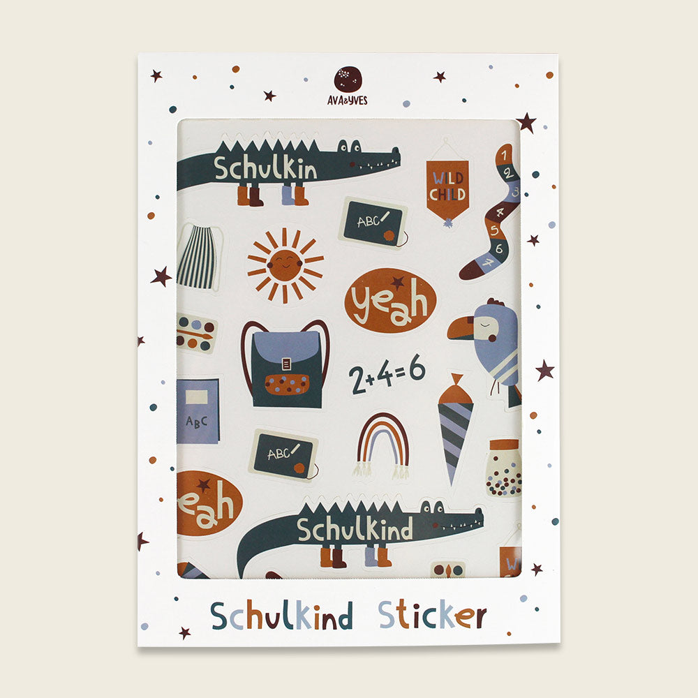 Klebesticker | Schulkind Adventure