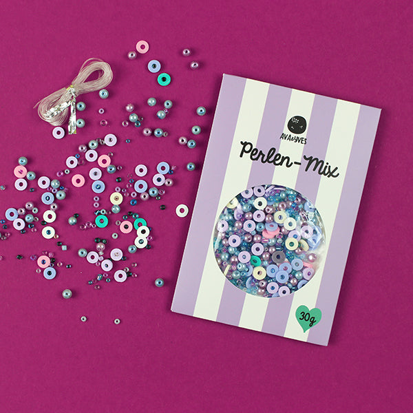 Perlenset | Flieder Lila
