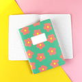 Notizheft | Flowers Mint Rose Gelb