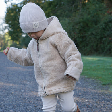 Organic Teddy Jacket Cream